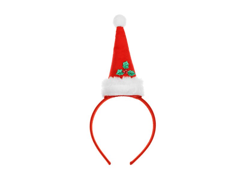 Kerst Haarband Mini Kerstmuts van Partydeco koop je bij Partywinkel