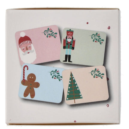 Kerst Naam Stickers 50st van Folat koop je bij Partywinkel
