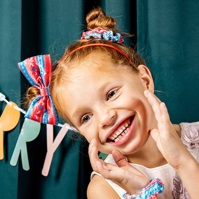 Kerst Scrunchies 3st van Folat koop je bij Partywinkel