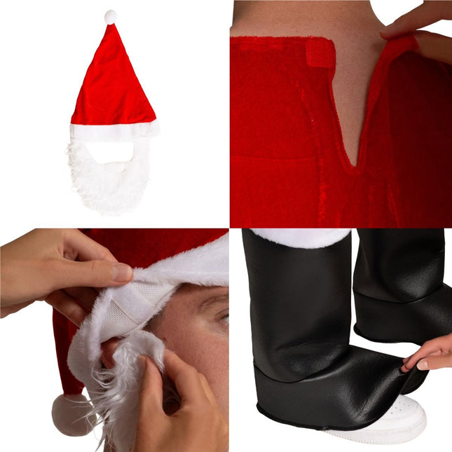 Kerstman Kostuum 6 delig van PartyXclusive koop je bij Partywinkel