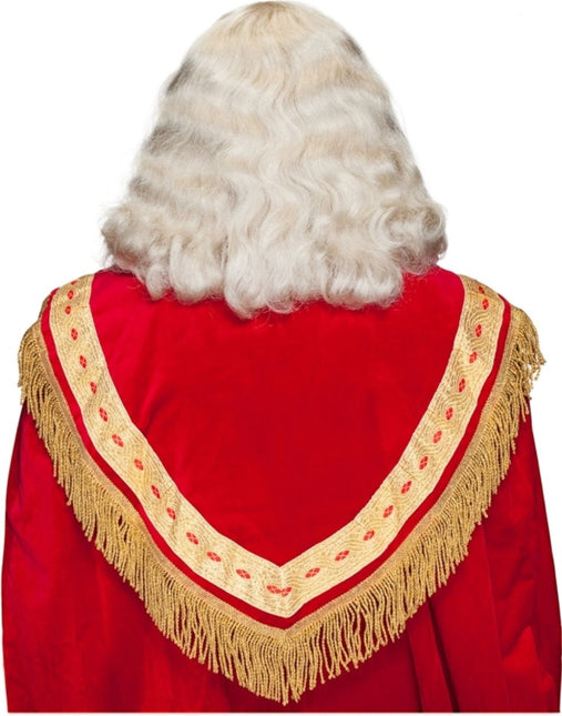 Kerstman Pruik, baard en wenkbrauwen van Orlob koop je bij Partywinkel