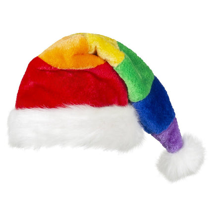 Kerstmuts Regenboog van Boland koop je bij Partywinkel