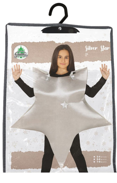 Kerstster Pak Zilver Kind van Fiestas Guirca koop je bij Partywinkel