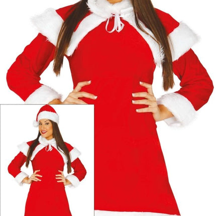Kerstvrouw Jurkje Santa L - Partywinkel - 8412672426880