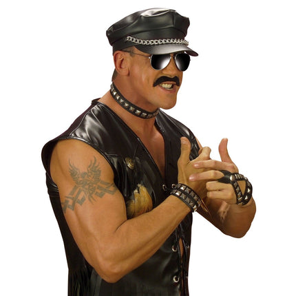 Ketting Choker Met Spikes van Widmann koop je bij Partywinkel