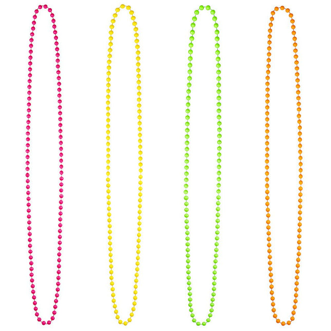 Ketting Parel Gekleurd 4st van Boland koop je bij Partywinkel