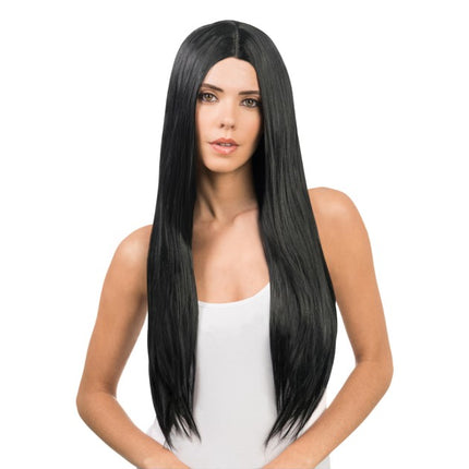 Parrucca Keyla nera 73 cm