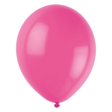 Palloncini rosa lampone 30 cm, 50 pezzi