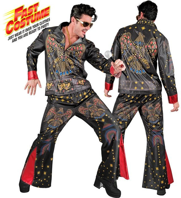 King of Rock Zwart Heren van Widmann koop je bij Partywinkel