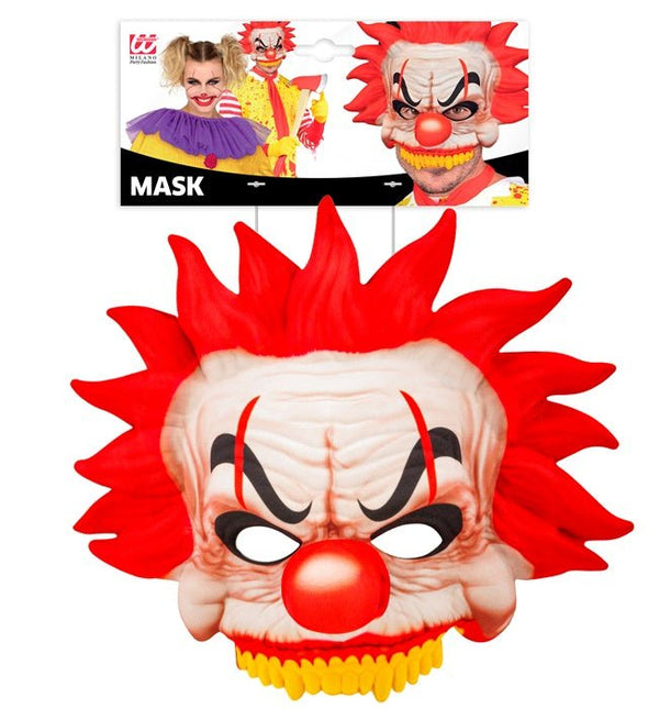 KINLOOS MASKER KILLER CLOWN van Widmann koop je bij Partywinkel