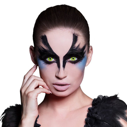 Kleurlenzen Kraai Geel van Boland koop je bij Partywinkel