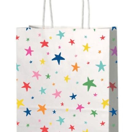 Kleurrijke Sterren Uitdeelzakjes 8st van Unique koop je bij Partywinkel