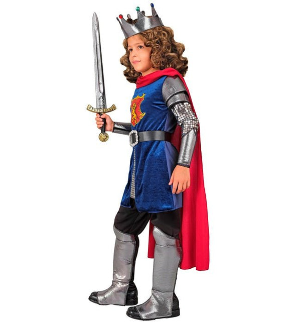 Koning Kostuum Blauw Rood van Widmann koop je bij Partywinkel