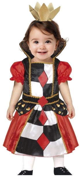 Koningin Jurk Baby Harten - Partywinkel - 8434077761649