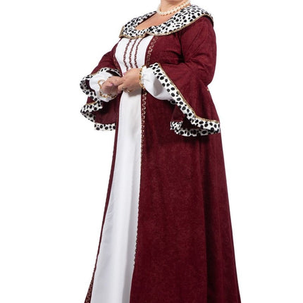 Koningin Jurk Rood - Partywinkel - 8720059074068