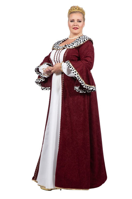 Koningin Jurk Rood - Partywinkel - 8720059074068