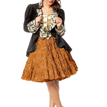 Koperen Petticoat Luxe Metallic van Wilbers & Wilbers koop je bij Partywinkel