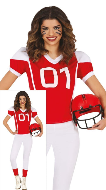 Kostuum Dames Rugby van Fiestas Guirca koop je bij Partywinkel