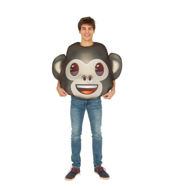 Kostuum Emoji Aap van CHAKS koop je bij Partywinkel
