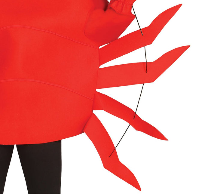 Krab Kostuum Rood Heren - Partywinkel - 8434077809785