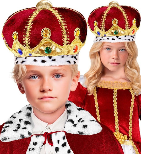 Kroon Met Edelstenen Kind van Widmann koop je bij Partywinkel