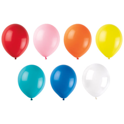 Palloncini in lattice assortiti da 30 cm, 50 pezzi