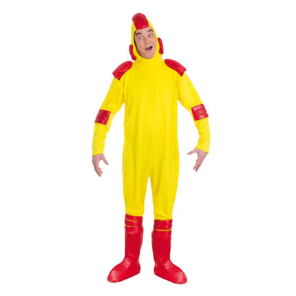 Costume La Denrée da uomo giallo e rosso
