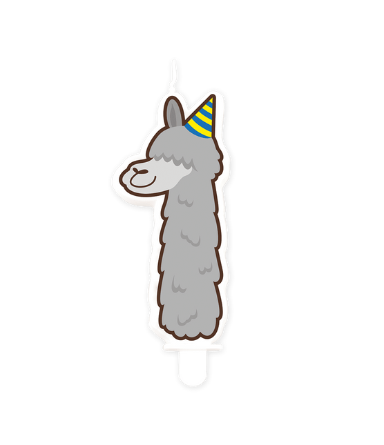 Lama Kaars 1 Jaar Lama van Paper Dreams koop je bij Partywinkel