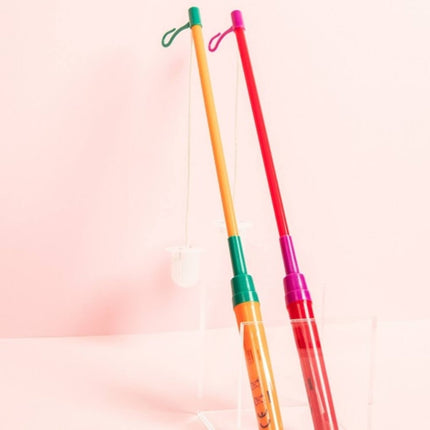 Lampionstokje Rood 40cm incl. batterij van Folat koop je bij Partywinkel