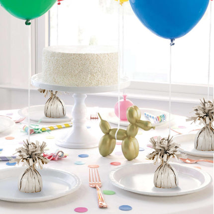 Peso del palloncino beige 21 cm