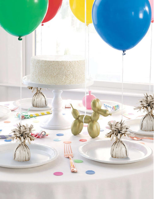 Peso del palloncino beige 21 cm