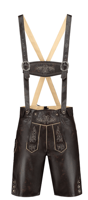 Lederhose Heren Leer van Haus Huberts koop je bij Partywinkel