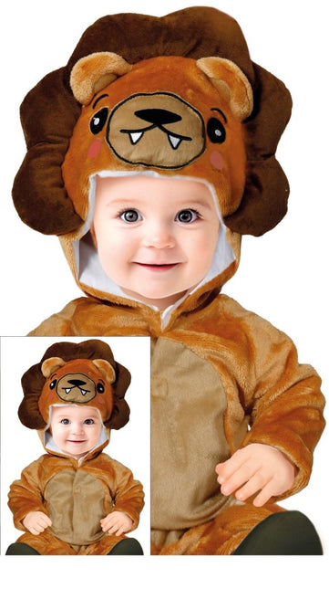 Leeuw Onesie Baby - Partywinkel - 8434077761809