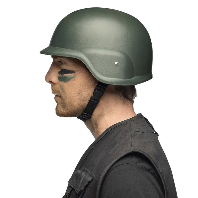 Leger Helm Groen - Partywinkel - 8712026330017