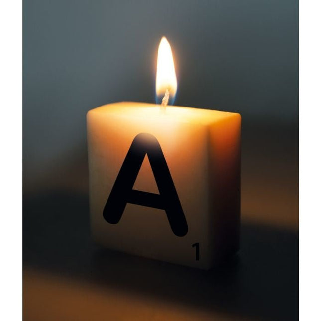Letter Kaarsje A 4cm van Paper Dreams koop je bij Partywinkel