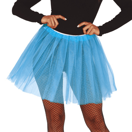 Licht Blauwe Tutu 40cm van Fiestas Guirca koop je bij Partywinkel