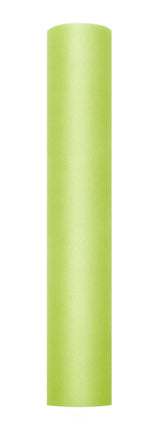 Licht Groene Tule Rol 30cm 9m van Partydeco koop je bij Partywinkel