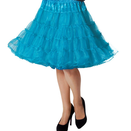 Lichtblauwe Petticoat Luxe van Wilbers & Wilbers koop je bij Partywinkel