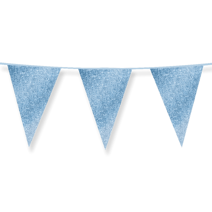 Lichtblauwe Slinger 6m van Paper Dreams koop je bij Partywinkel
