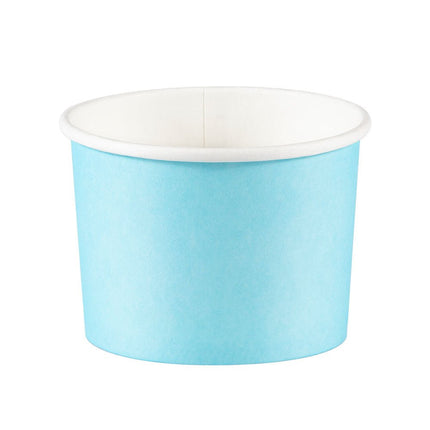 Lichtblauwe Snackbakje 6,4cm 8st van Creative Converting koop je bij Partywinkel