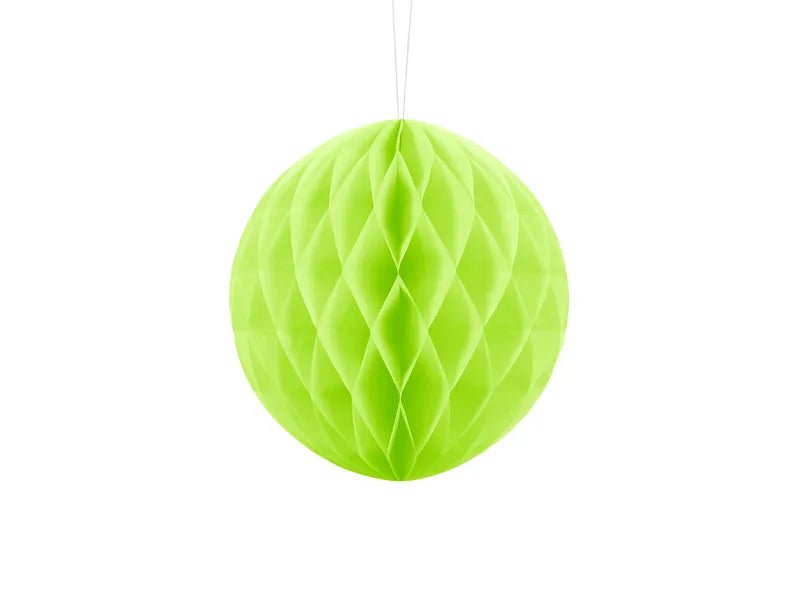 Lichtgroene Honeycomb 20cm van Partydeco koop je bij Partywinkel