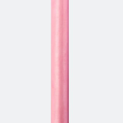 Lichtroze Organza Stof 36cm 9m van Partydeco koop je bij Partywinkel