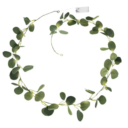 Lichtslinger LED Eucalyptus 2m van Partydeco koop je bij Partywinkel