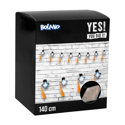 Lichtslinger LED Geslaagd 1,4m van Boland koop je bij Partywinkel