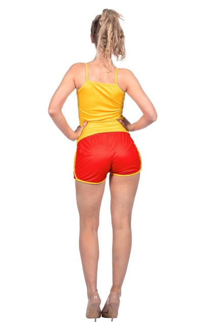 Lifeguard set (top/short/zonneklep/tas/fluit) - Partywinkel - 8720059072637