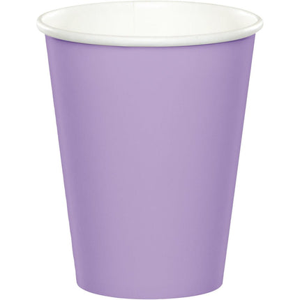 Lila Bekers 256ml 24st van Creative Converting koop je bij Partywinkel