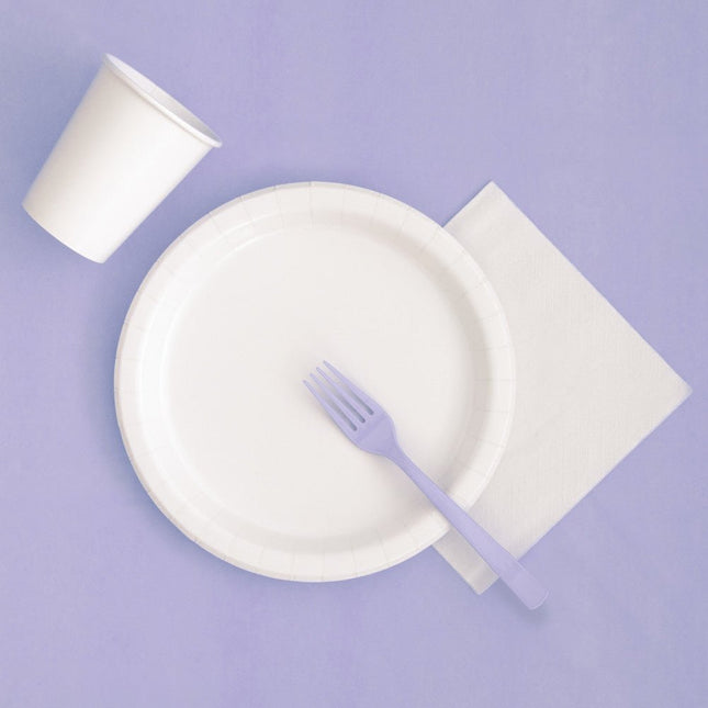 Lila Tafelkleed 2,74m van Unique koop je bij Partywinkel