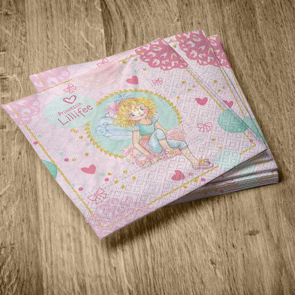 Tovaglioli Princess Lillifee 33 cm, 20 pezzi