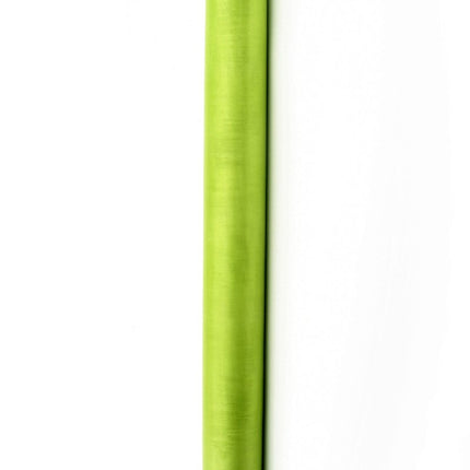 Lime Groene Organza Stof 36cm 9m van Partydeco koop je bij Partywinkel