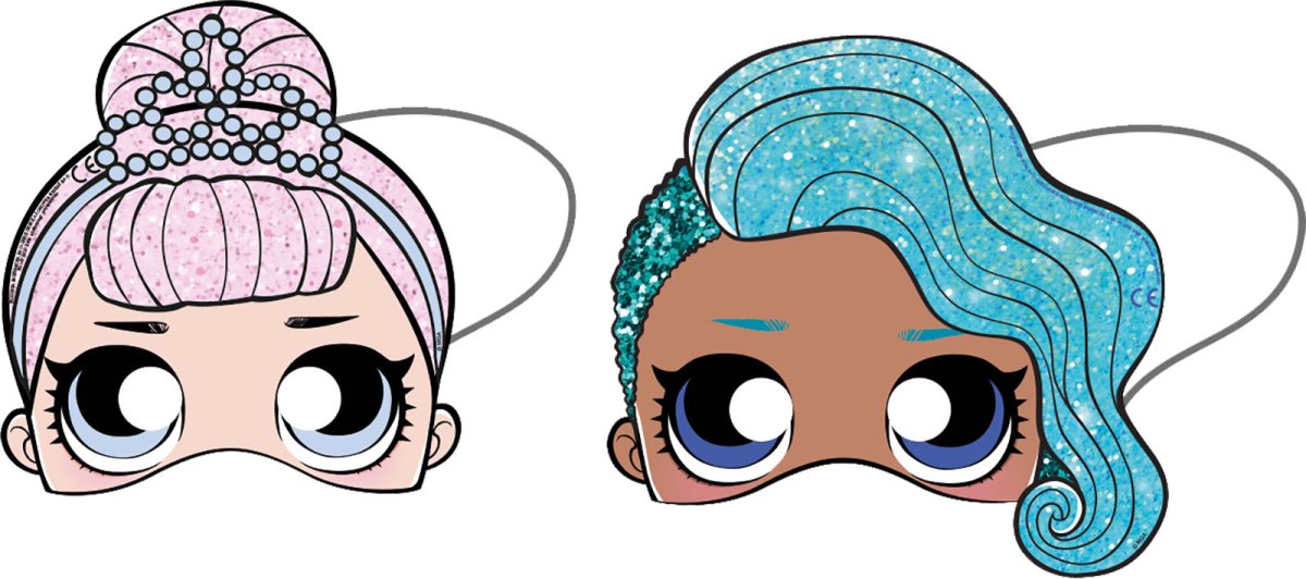 LOL Surprise Maskers 6st van Procos koop je bij Partywinkel